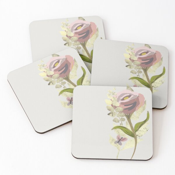 Item preview, Shabby chic abstract hand drawn wild rose gold pattern - Caroline Laursen Original designed and sold by Caroline Laursen.