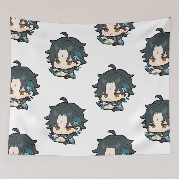 Item preview, Genshin Impact Thoma Hilichurl Hydro Slime Arataki Itto anime designed and sold by ABZDesigner.