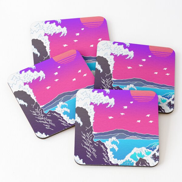 Item preview, Kanagawa Vaporwave designed and sold by Jizzuz.