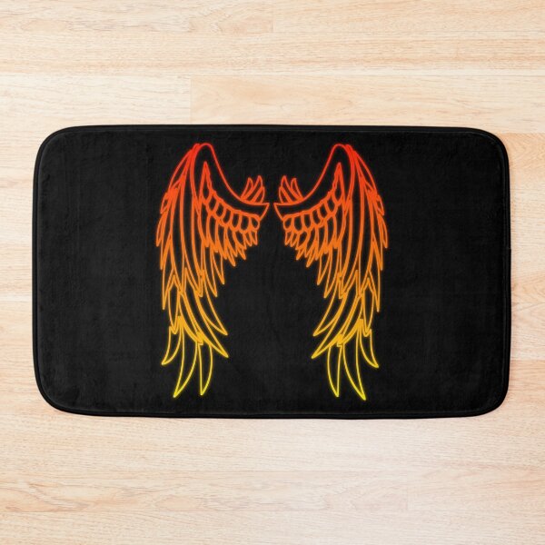Item preview, Angel Wings Neon Fire designed and sold by SPAZE-Typo.