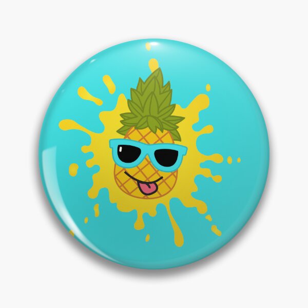 Item preview, Anatomy Of A Pineapple Cool Pineapple Showing Its Tongue designed and sold by Olivvier.