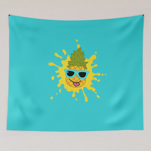 Item preview, Anatomy Of A Pineapple Cool Pineapple Showing Its Tongue designed and sold by Olivvier.
