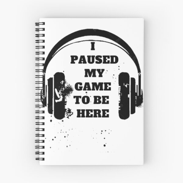 Item preview, i paused my game to be here  designed and sold by designoDZ.