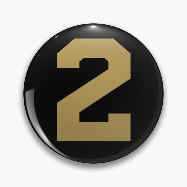 Item preview, Number 2, Gold one, Sports number 2 designed and sold by TheCultStuff.