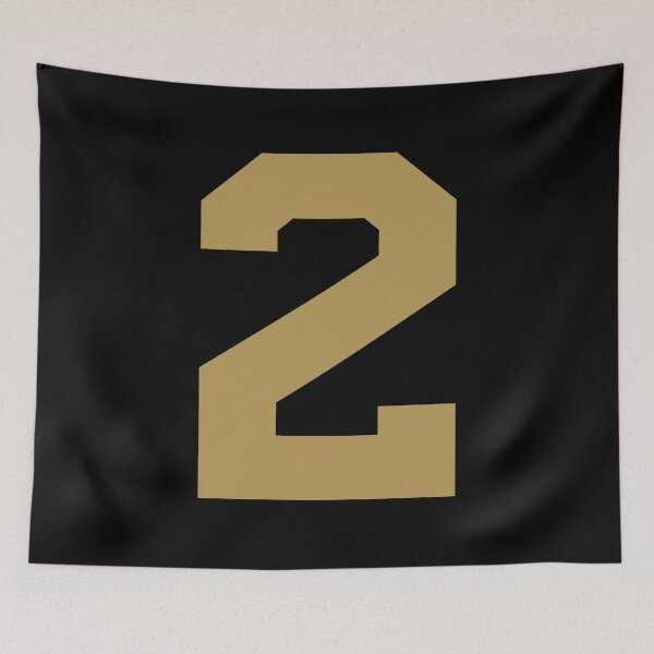 Item preview, Number 2, Gold one, Sports number 2 designed and sold by TheCultStuff.
