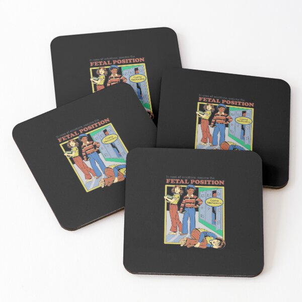 Item preview, In Case of Emotions Assume The Fœtal Position designed and sold by NaudFarah.