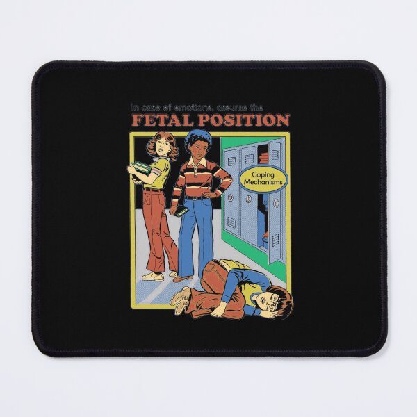 Item preview, In Case of Emotions Assume The Fœtal Position designed and sold by NaudFarah.