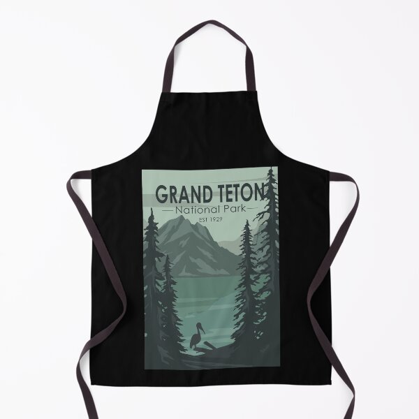 Item preview, Grand Teton National Park Crane Vintage designed and sold by KrisSidDesigns.