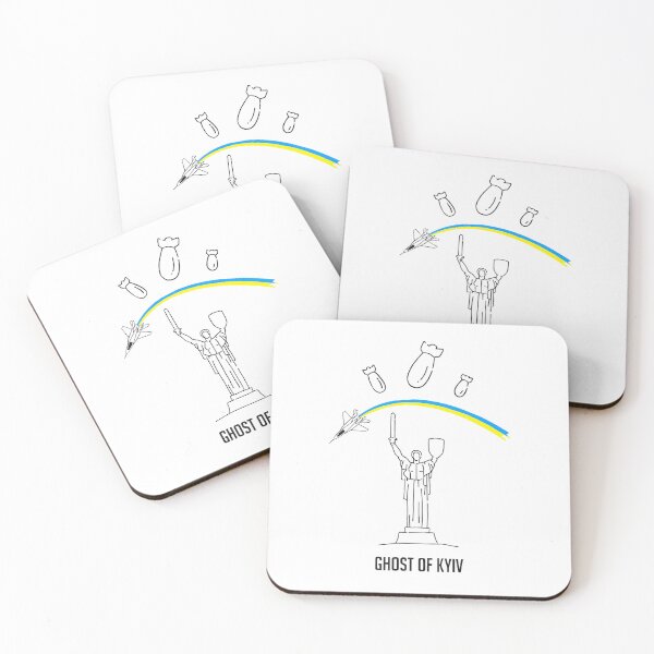 Item preview, Ghost of Kyiv white designed and sold by Market-Nebho.