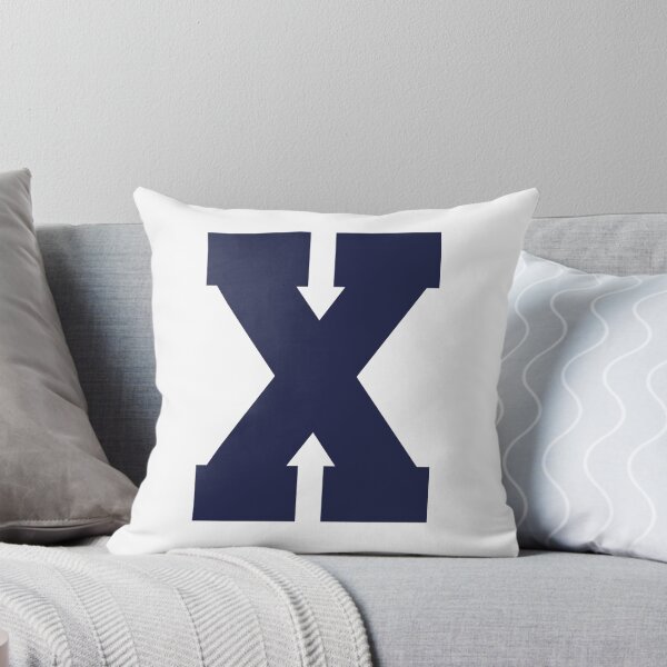 Item preview, Alphabet, Marine Blue X, Sports letter X navy designed and sold by TheCultStuff.