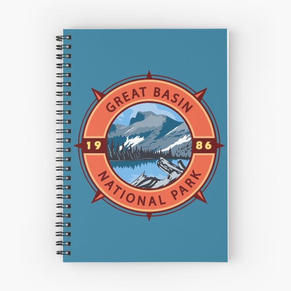 Item preview, Great Basin National Park Retro Compass Emblem designed and sold by KrisSidDesigns.