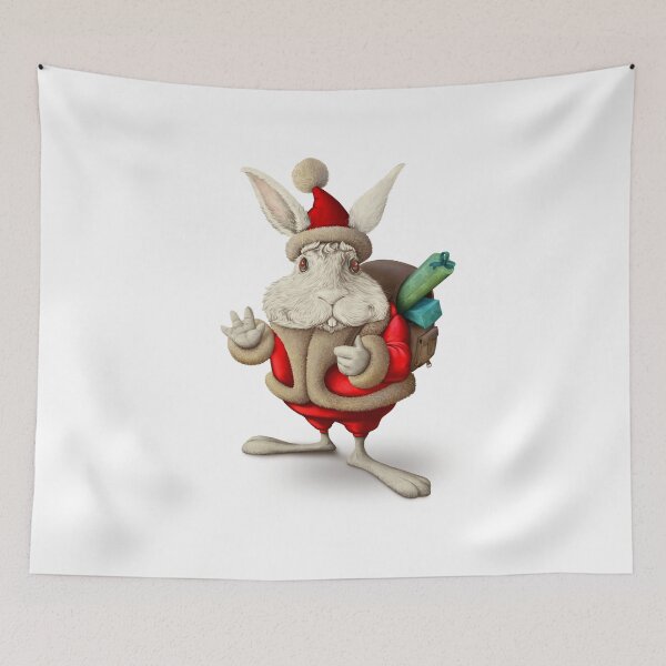 Item preview, Santa Bunny designed and sold by jordygraph.