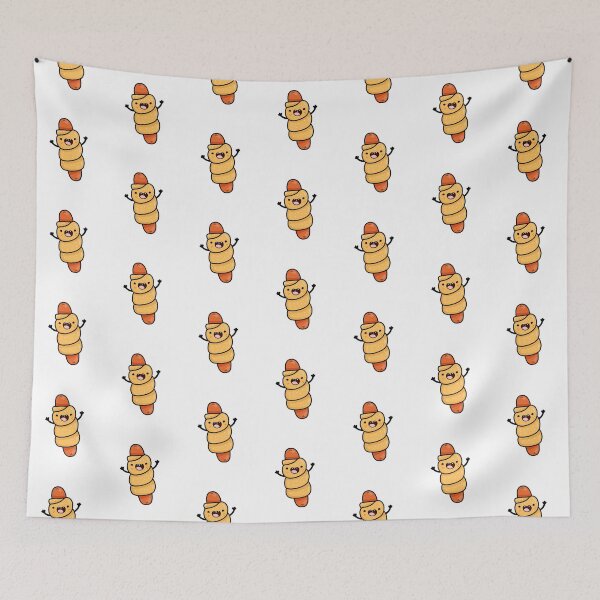 Item preview, Kawaii Hotdog Roll designed and sold by kawaiilife.