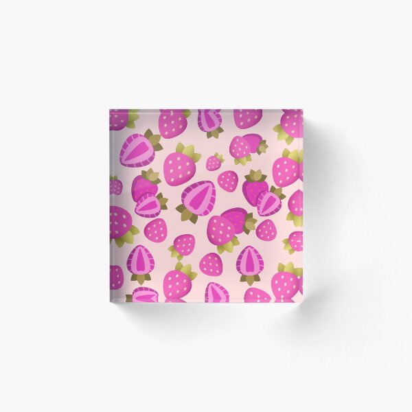 Item preview, Strawberry pattern  designed and sold by P-kasso.