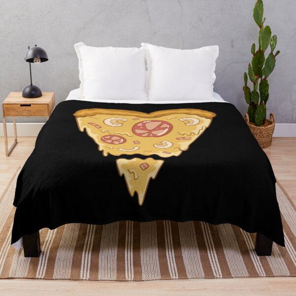Item preview, Heart shaped pizza slice designed and sold by DerSenat.
