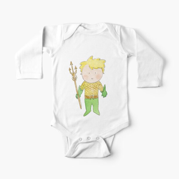 Doodle Long Sleeve Baby One-Piece for Sale