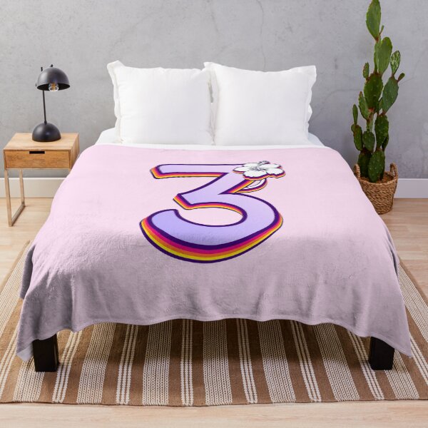 Item preview, Number 3 - Three , Hibiscus Flower designed and sold by cuteartdesign.