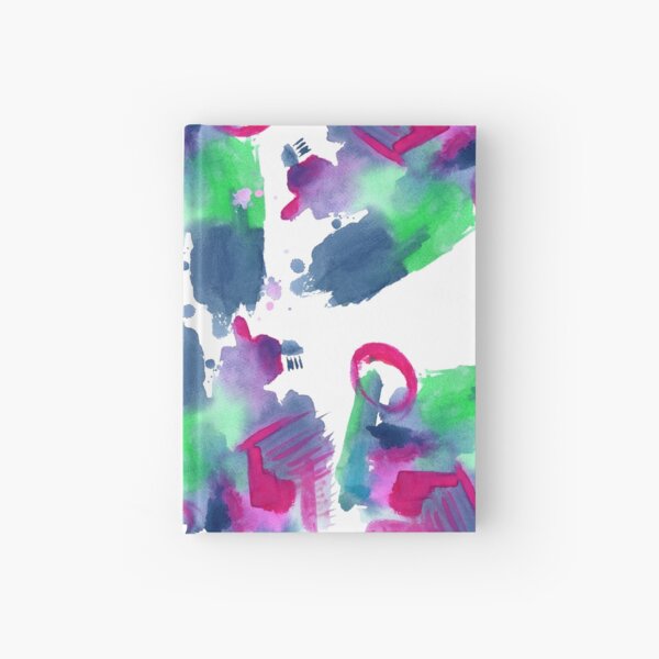 Abstract Hardcover Journal