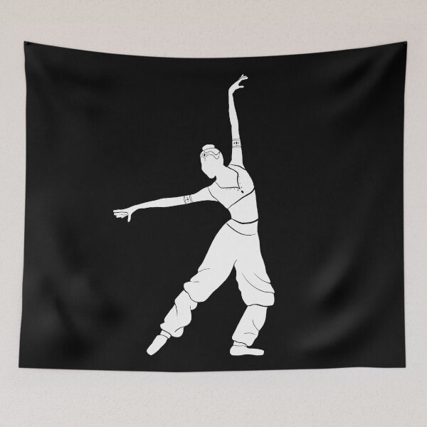 Item preview, The Nutcracker Arabian Silhouette White designed and sold by Claudia McBain.