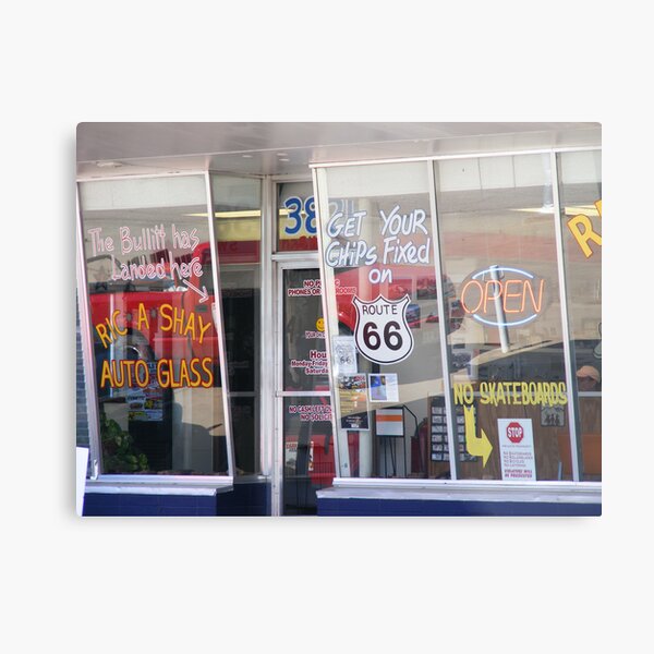 Get Your Chips Fixed? Metal Print