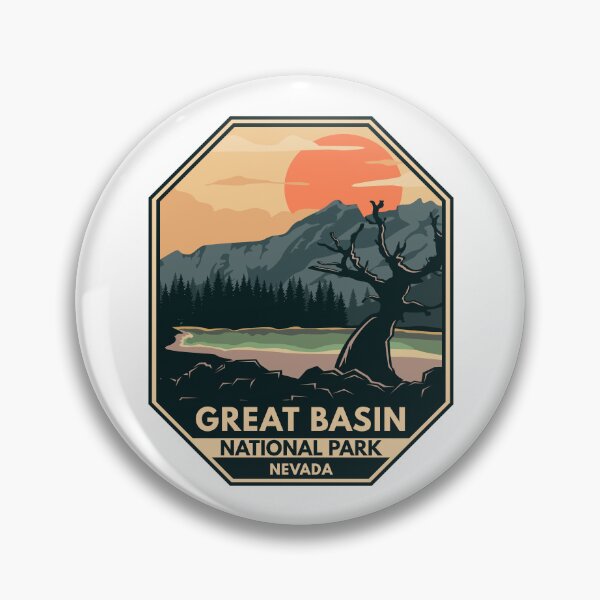 Item preview, Great Basin National Park Retro Emblem designed and sold by KrisSidDesigns.