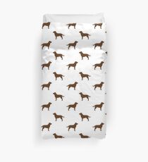 Funda nórdica Chocolate Labrador Retriever Silhouette (s)