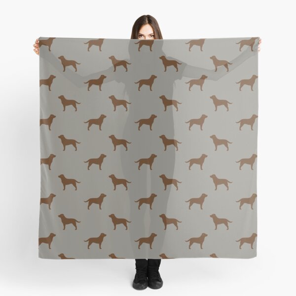 Cream Dog Scarf Gold Foil Dogs Scarves Lab Retriever Scarves Gift Off White New