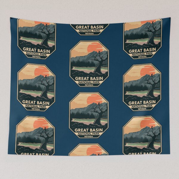 Item preview, Great Basin National Park Retro Emblem designed and sold by KrisSidDesigns.