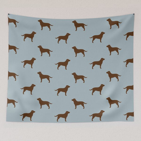 Item preview, Chocolate Labrador Retriever Silhouette(s) designed and sold by Jenn Inashvili.