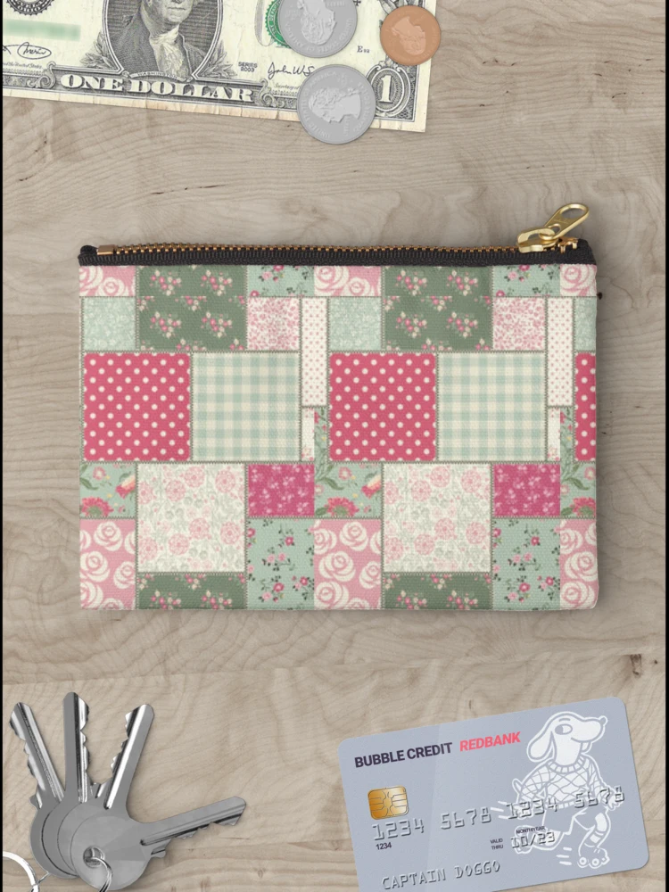 Thumbnail 3 of 4, Zipper Pouch, patchwork designed and sold by PRINTYDESING1.