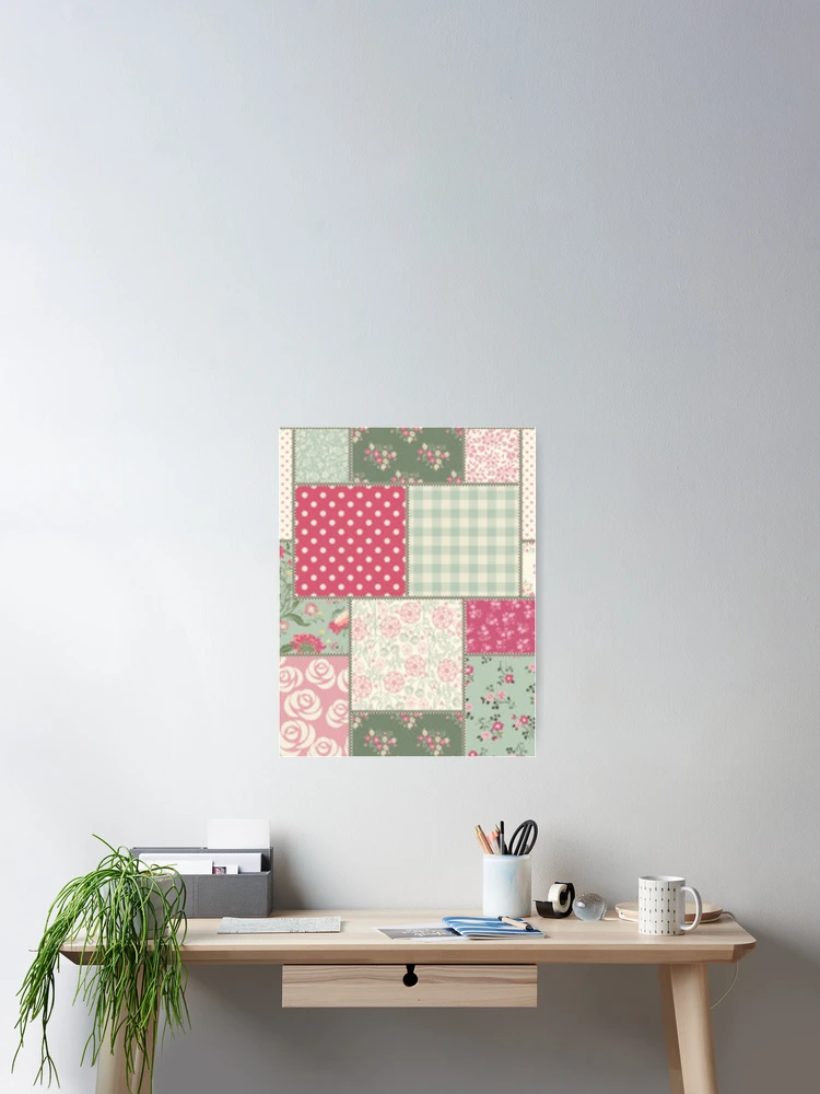 Thumbnail 2 of 3, Poster, patchwork designed and sold by PRINTYDESING1.
