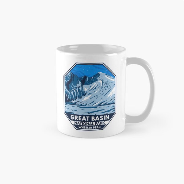 Item preview, Great Basin National Park Wheeler Peak Emblem designed and sold by KrisSidDesigns.