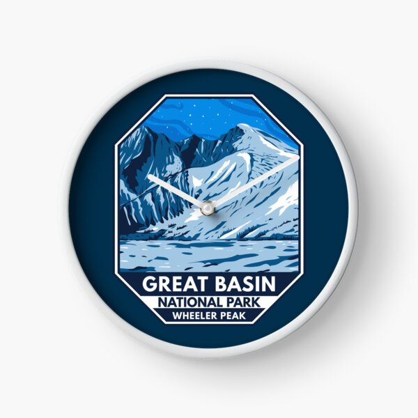 Item preview, Great Basin National Park Wheeler Peak Emblem designed and sold by KrisSidDesigns.