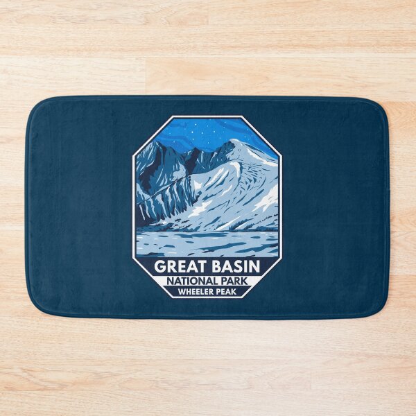 Item preview, Great Basin National Park Wheeler Peak Emblem designed and sold by KrisSidDesigns.