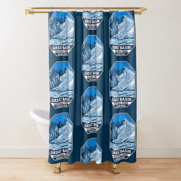 Item preview, Great Basin National Park Wheeler Peak Emblem designed and sold by KrisSidDesigns.