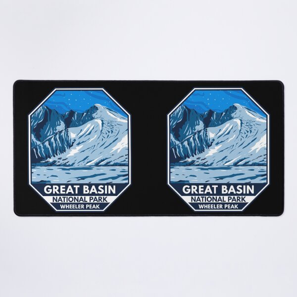 Item preview, Great Basin National Park Wheeler Peak Emblem designed and sold by KrisSidDesigns.