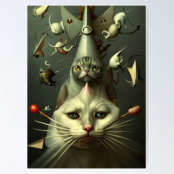Item preview, Mysterious cat designed and sold by GorinART.