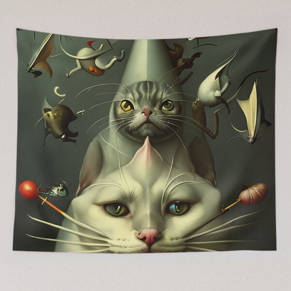 Item preview, Mysterious cat designed and sold by GorinART.
