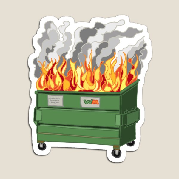Item preview, Dumpster Fire designed and sold by Carrie Cizauskas.