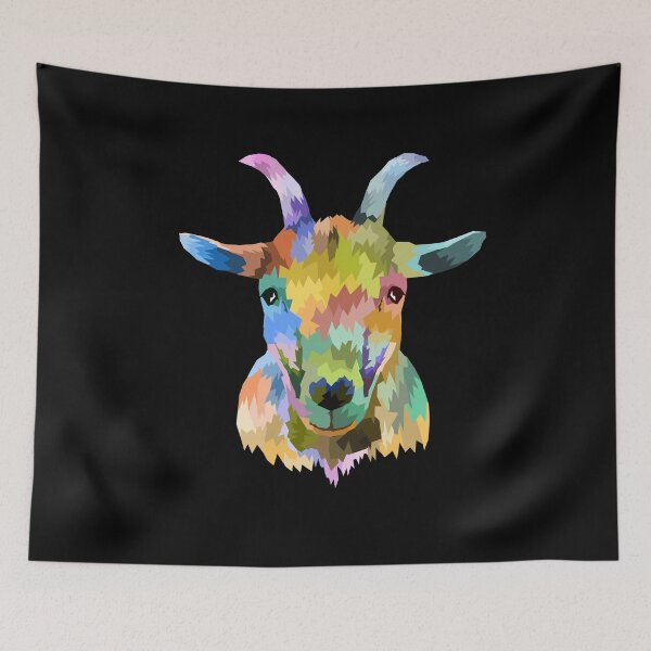 Item preview, Colorful goat designed and sold by DerSenat.