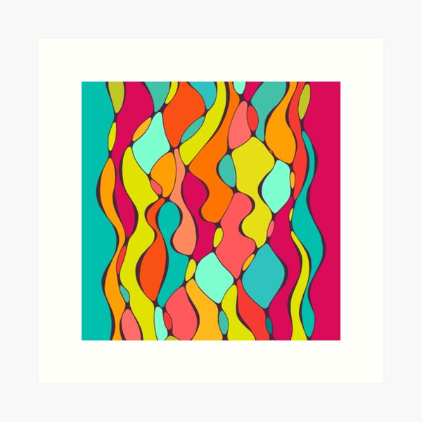 Intertwined, Multi Art Print