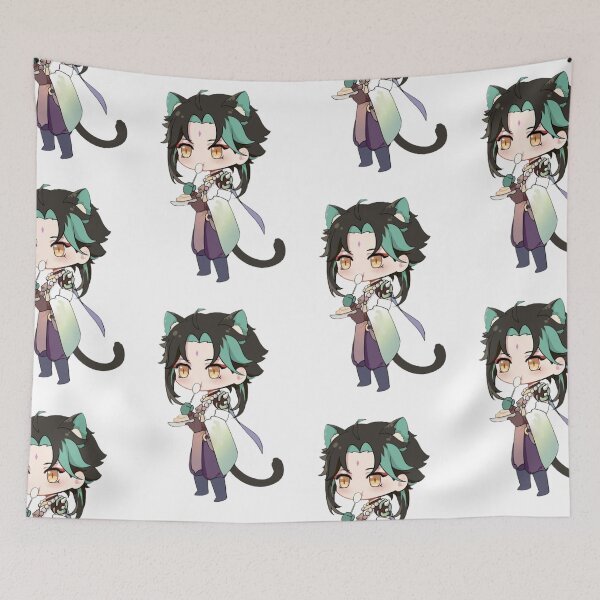 Item preview, Genshin Impact Thoma Hilichurl Hydro Slime Arataki Itto anime designed and sold by ABZDesigner.
