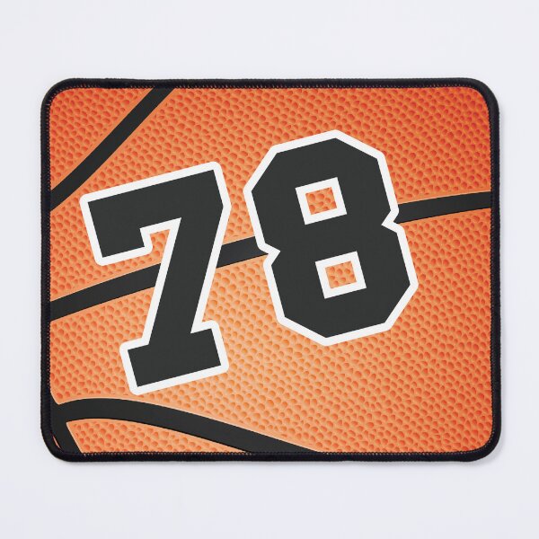 Item preview, Basketball ball number 78, seventy eight designed and sold by TheCultStuff.