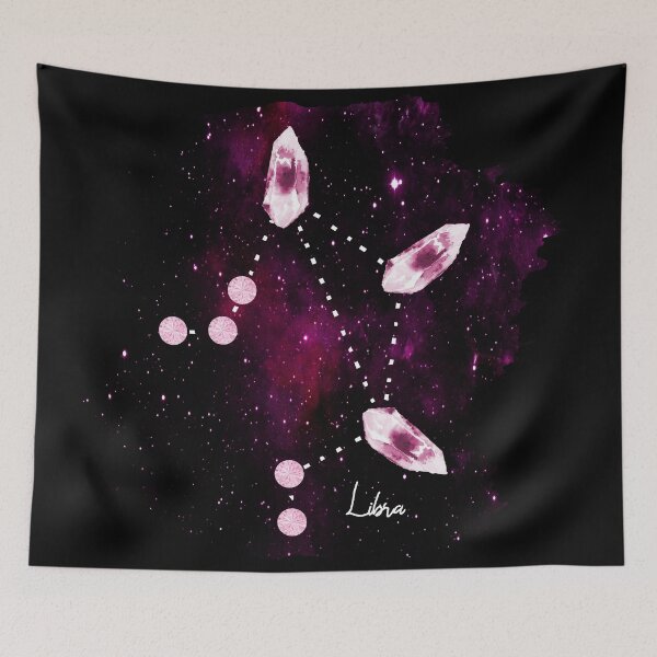 Item preview, Libra Constellation in Pink Tourmaline - Star Signs and Birth Stones designed and sold by Annalee Beer.