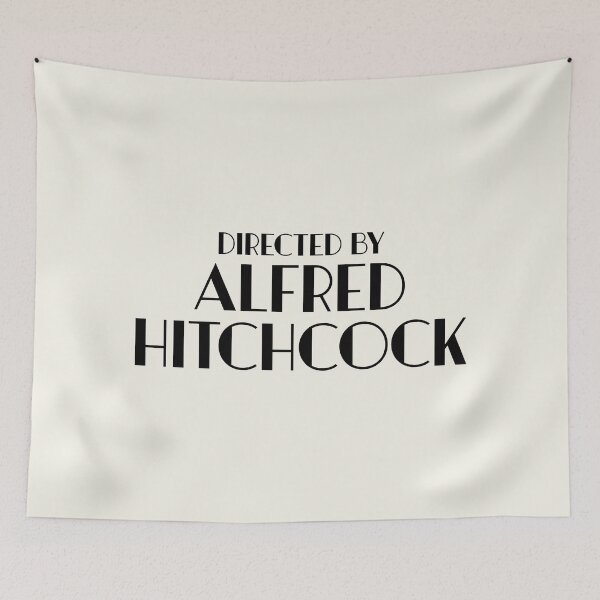 Item preview, Directed by Alfred Hitchcock designed and sold by keilamariadesig.