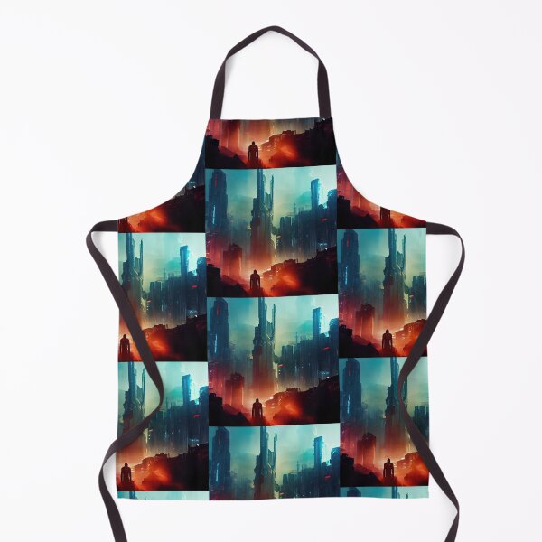 Item preview, Secret Portal to a Cyberpunk City by Night designed and sold by WartonnoArt.
