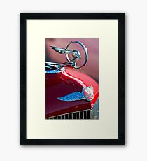 1933 Pon Hood Ornament -377c Framed Print