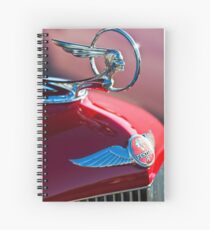 1933 Pon Hood Ornament -377c Spiral Notebook