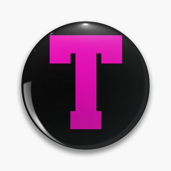 Item preview, Alphabet, Pink T, Sports letter T designed and sold by TheCultStuff.