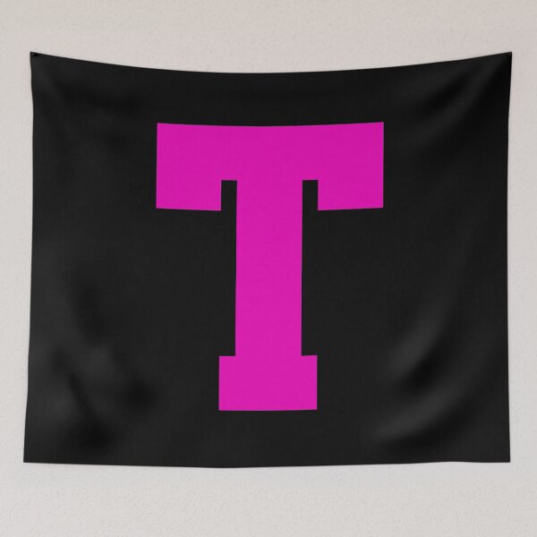 Item preview, Alphabet, Pink T, Sports letter T designed and sold by TheCultStuff.